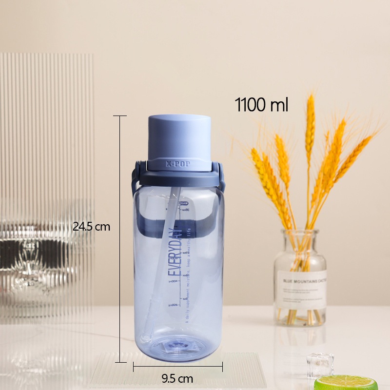 High Quality Plastic Spors Gallon Water Bottle with Portable Handle for Outdoor Fitness – Plastic Water Bottle and Sports Water Bottle price