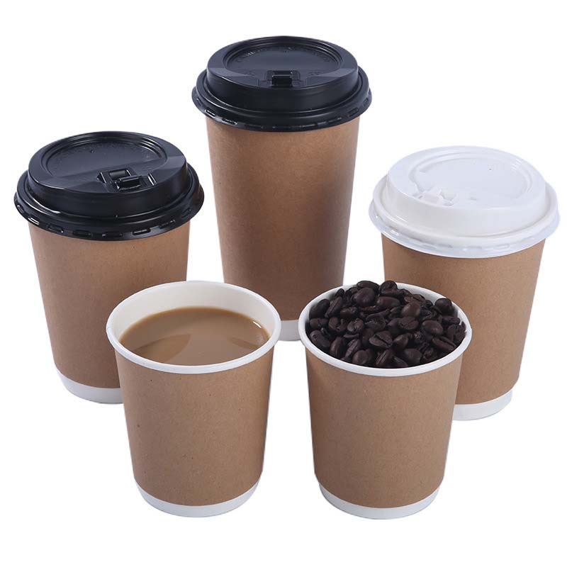 Hot Coffee White PE-Coated Double Thickened Wall Cups – Kraft Paper Cup and Double Wall Paper Cups price