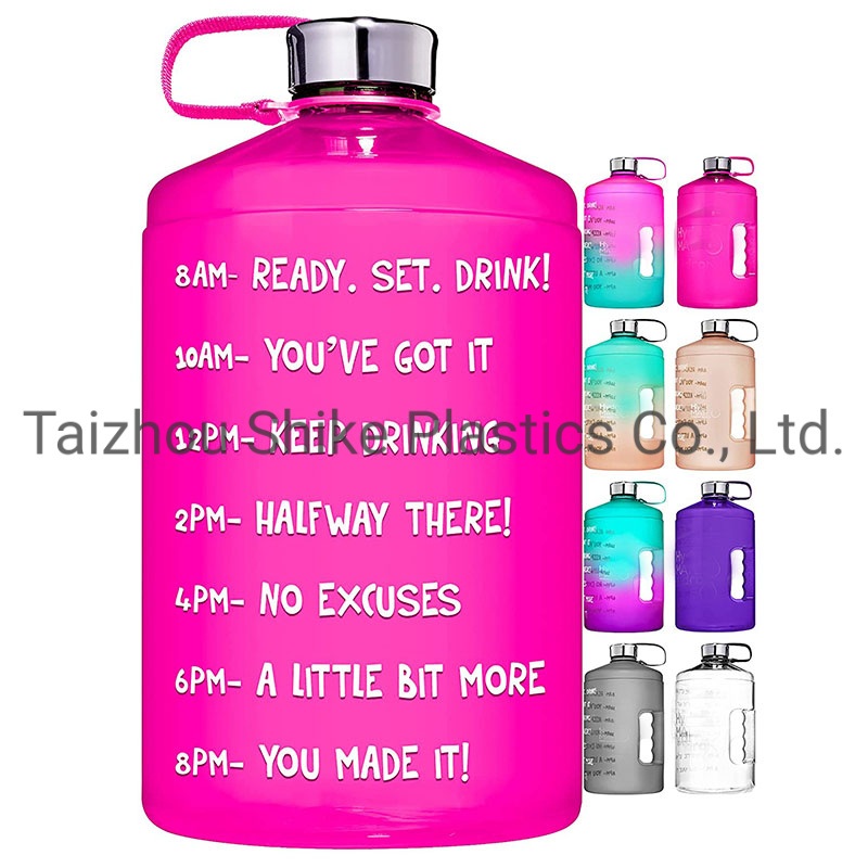 One Galllon Motivational Cool Huge Big Plastic Water Bottle – Large Water Bottles and Sports Water Bottle price