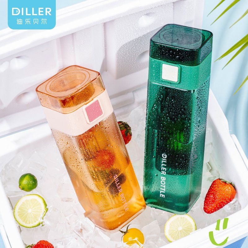 Outdoor, Sports, Gym, School, Camping CIQ Approved Silicone Sports Water Bottle – Tritan BPA Free Water Bottle and Plastic Water Flask price