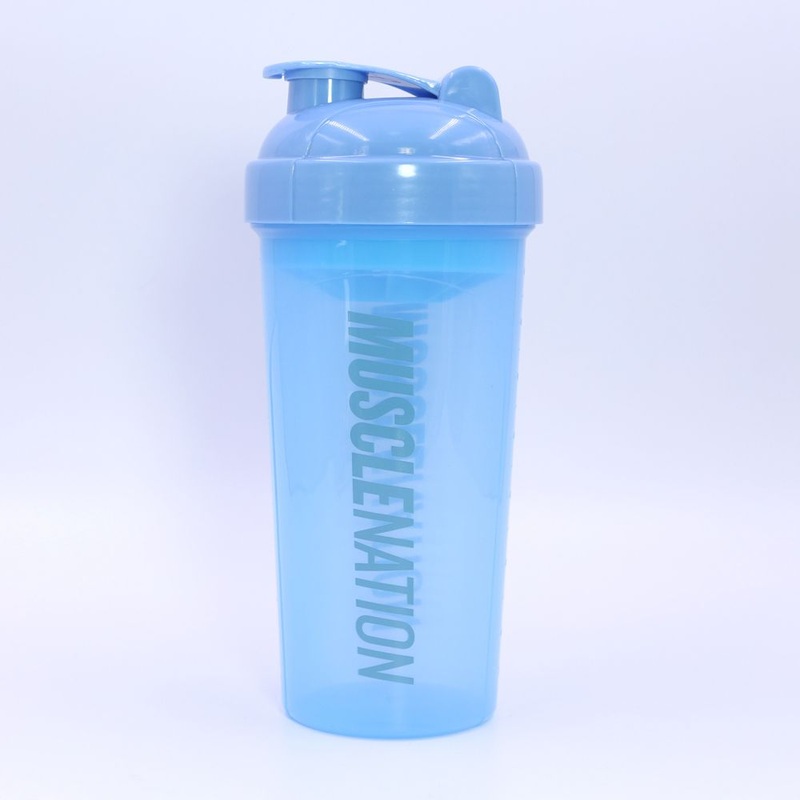 Plastic water bottle protein shaker colorful water bottle With plastic sieve – sports bottle and sports water bottle price