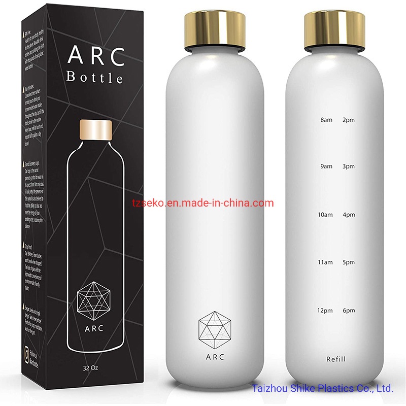 Water Bottle with Time Marker – 32 Oz, 1 Liter Motivational Reusable Water Bottles – Water Bottle and Travel Bottle price