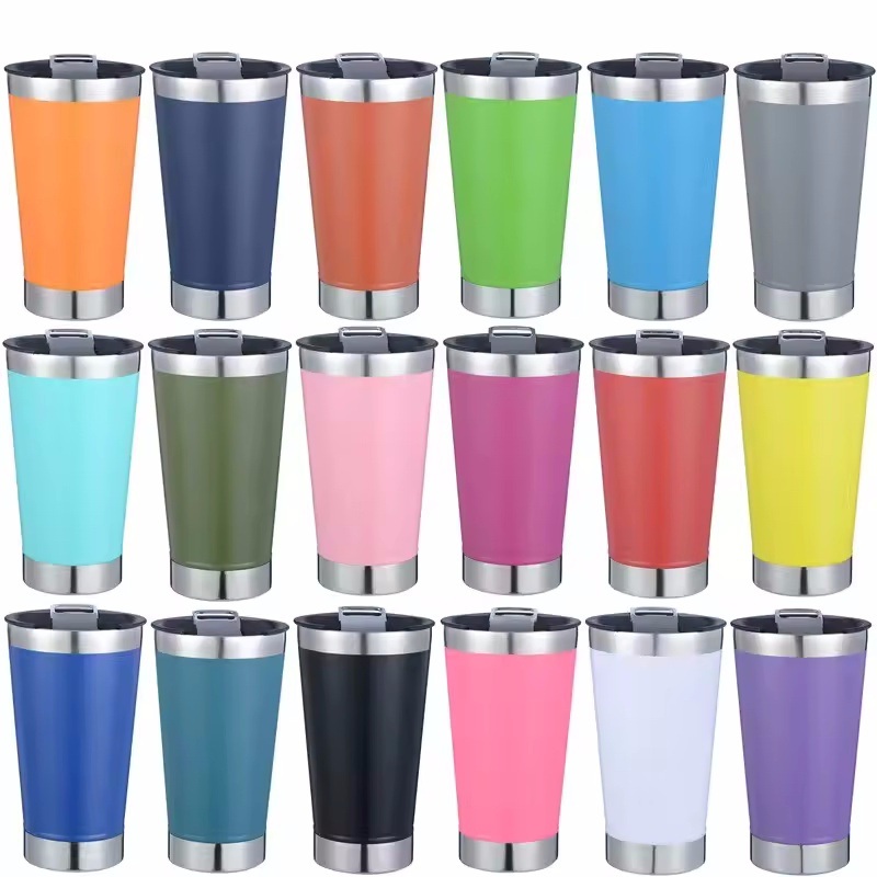 Wholesale 20oz Sublimation Tumblers Stainless Steel Beer Mug Sublimation Vacuum Beer Cup with Opener – Sublimation Tumblers and Stainless Steel Beer Mug price