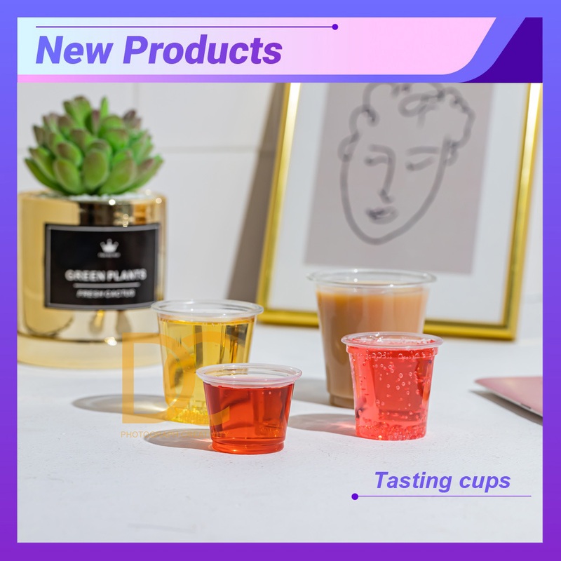 10% off 1oz 2oz 3oz Food Sauce Drinks Tasting Cup Clear Plastic Mini Sample Cup – Tasting Cup and Kitchenware Cup price