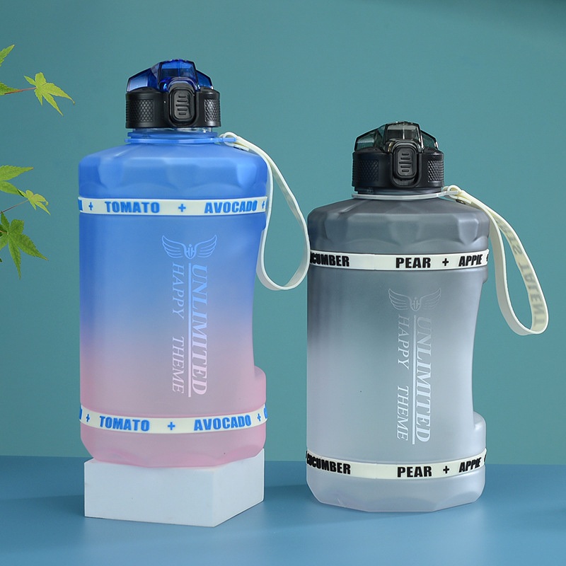 2200ml Hot selling Plastic water jug sports bottle with handle for fitness – Plastic water jug and plastic water bottle price