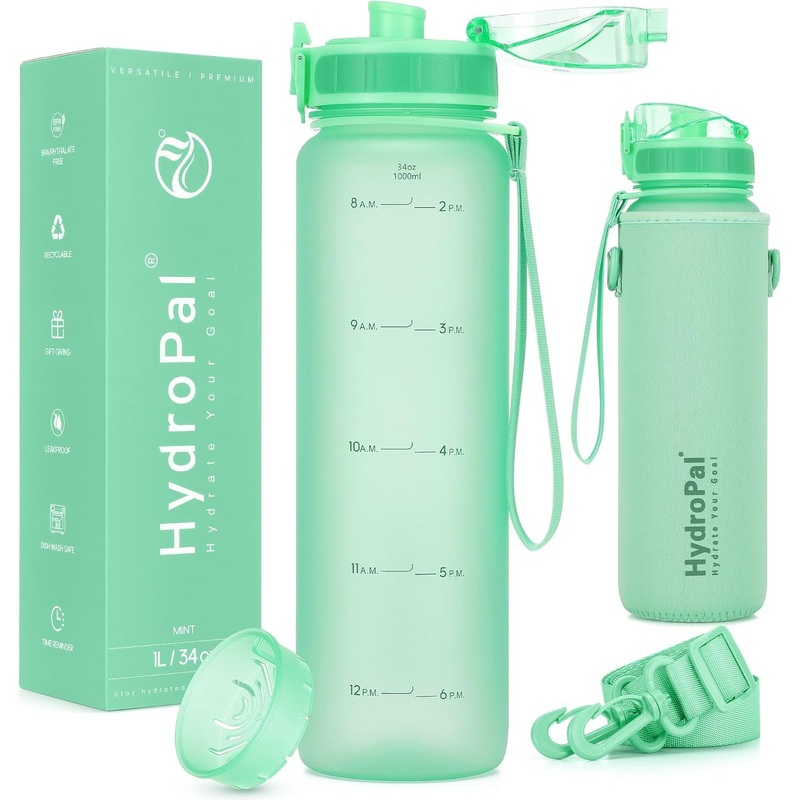 28oz One-Click Water Bottle with Straw Reusable Water Bottle with Carrying Loop, Leak-Proof Sports Water Bottle BPA Free Green – 28oz Water Bottle and One-Click Water Bottle price