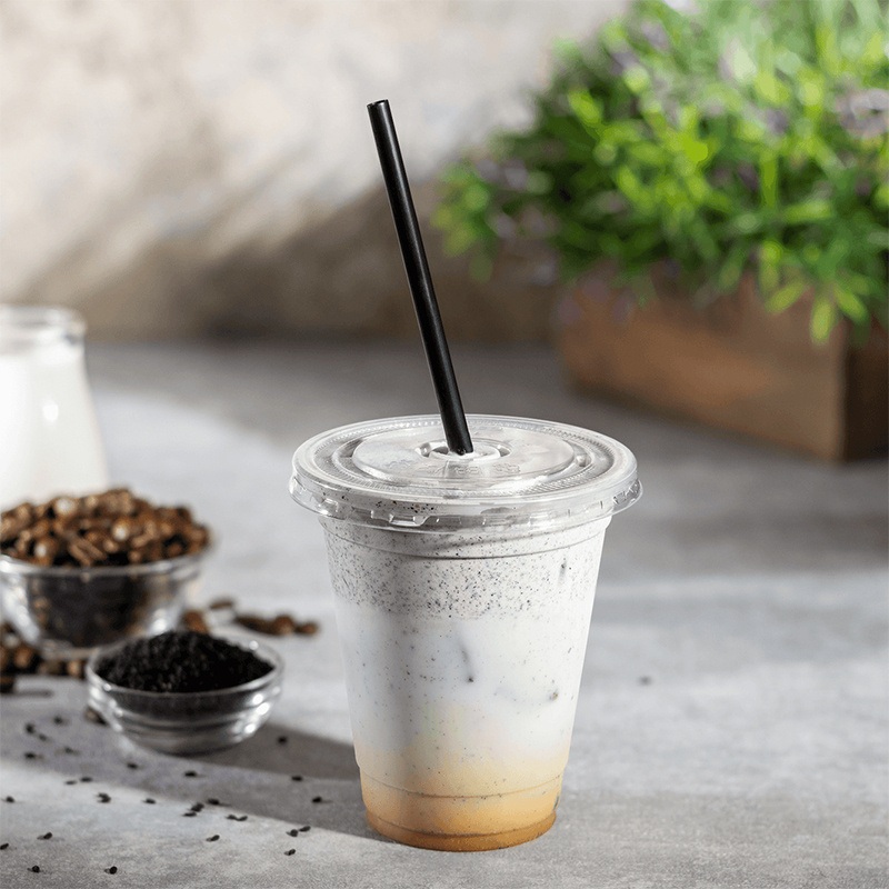 350ml Transparent Disposable 95mm Lemonade Beverage PP Plastic Cup with Lid – Plastic Cups and Disposable Plastic Cup price