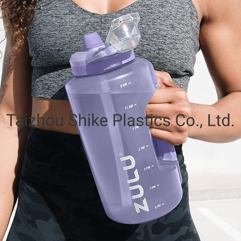 3L BPA Free Water Jug 64oz Motivational Plastic Gallon Water Bottle with Time Marker Straw for Fitness Gym Sports – Water Bottles and Sports Water Bottle price