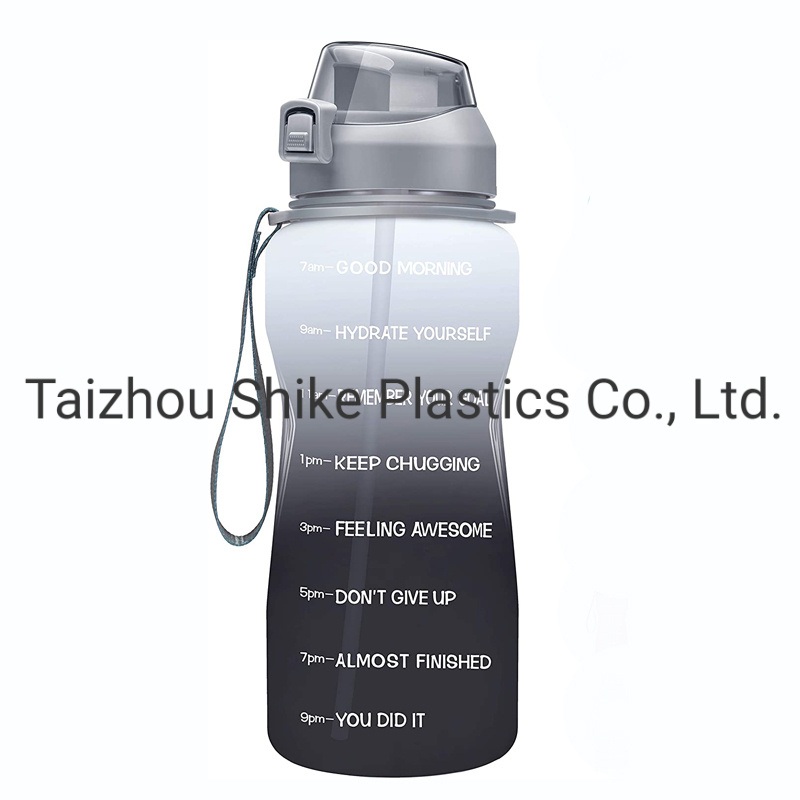 Amazon Top Seller Custom Eco Friendly Frosted BPA Free 32oz Plastic Tritan Gym Motivational Sports Water Bottle with Time Marker – Water Bottle and Plastic Drink Bottle price