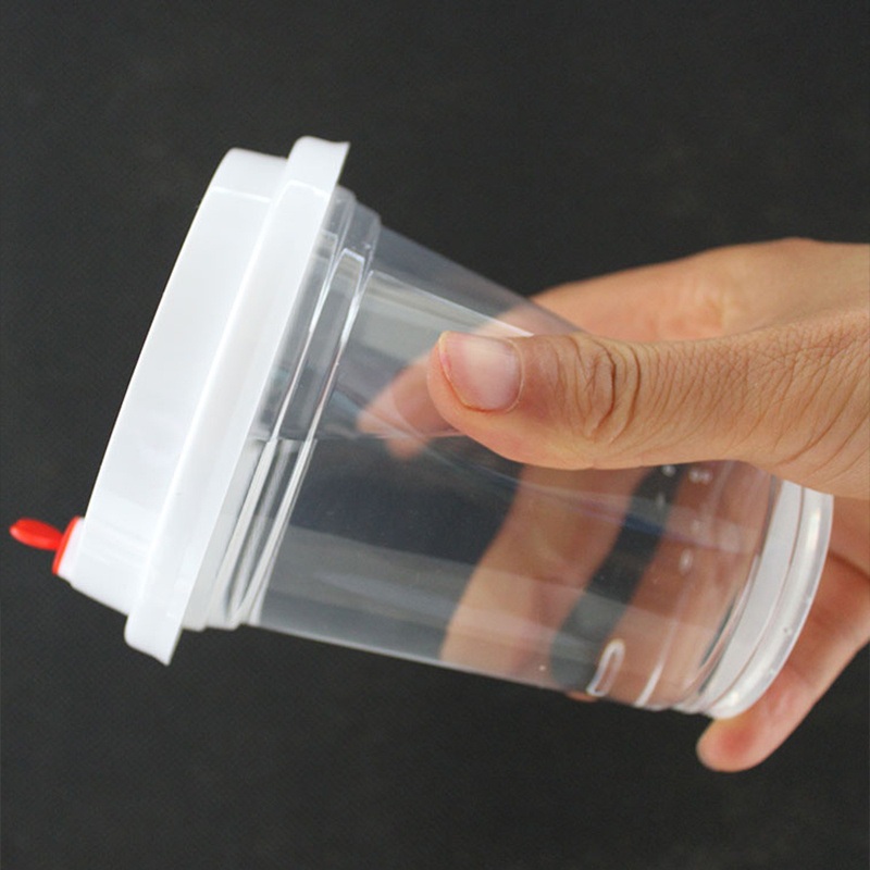 Custom Printed Logo 90mm 500ml Transparent Disposable Plastic Cup with Lid – Plastic Cups and Disposable Plastic Cup price