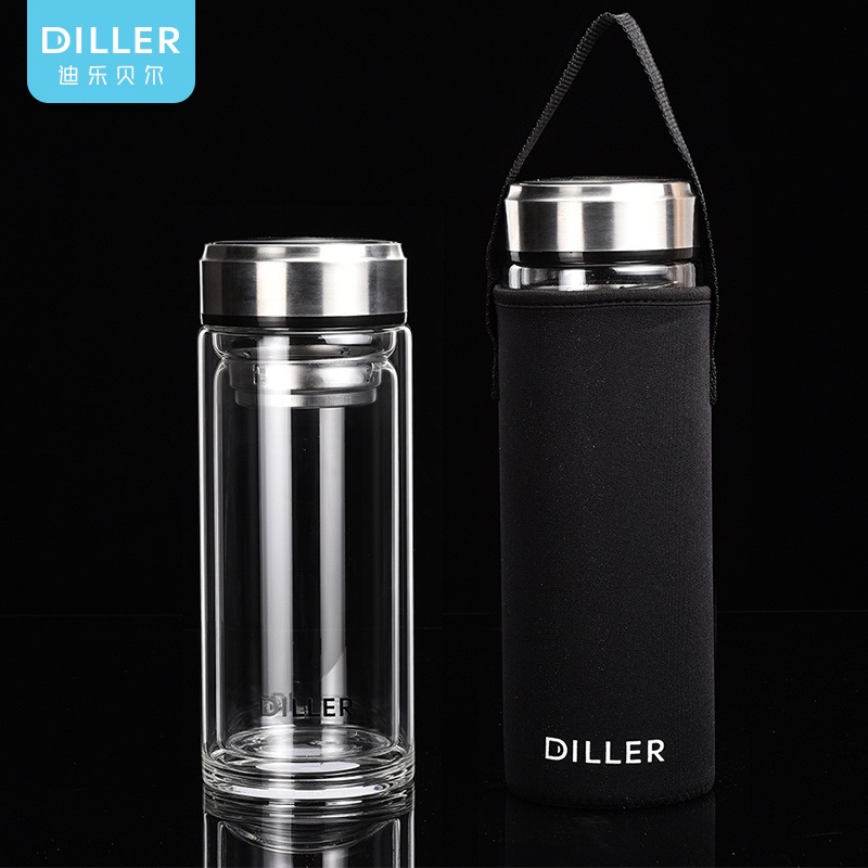 Customized Large High Borosilicate Glass Water Bottle with Bottle Sleeve – High Borosilicate Glass Water Bottle and Water Bottle with Bottle Sleeve price