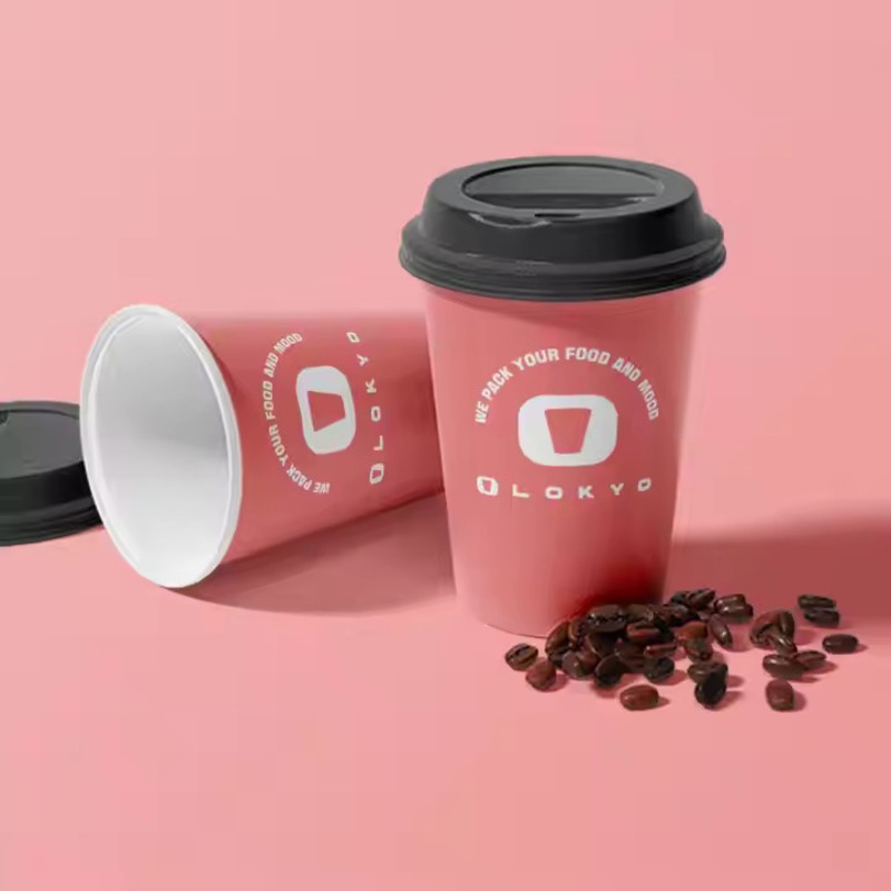 Eco-Friendly Custom Paper Coffee Cups for Cold Drinks – Single Wall Paper Cups and Hot Coffee Cups price