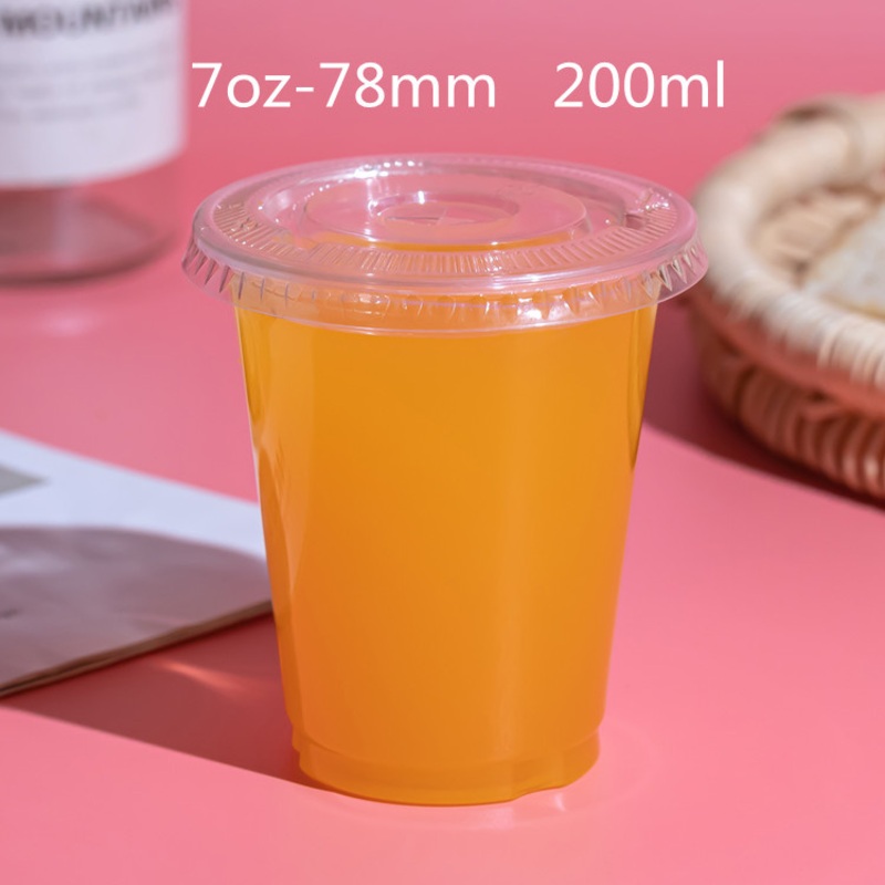 Factory Price New Product 7oz 200ml Gaint Beverage Recyclied Material Pet Cup – Beverage Cup and Ice Cream Cup price