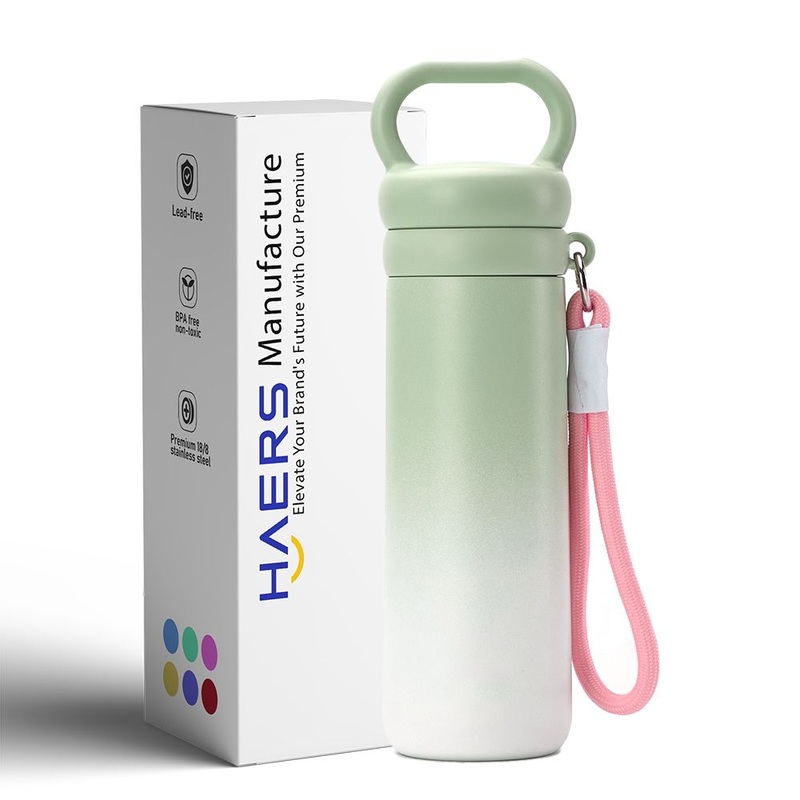 Haers Insulated Portable Water Bottle with Straw for Camping Adventures – Insulated Water Bottle and Portable Water Bottle price