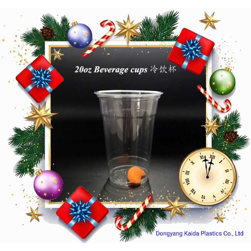 Kd-20oz-95mm Cold Bveverage Milk Coffee Cola Juice Cup for Christmas Party – Plastic Cup and Beverage Cup price