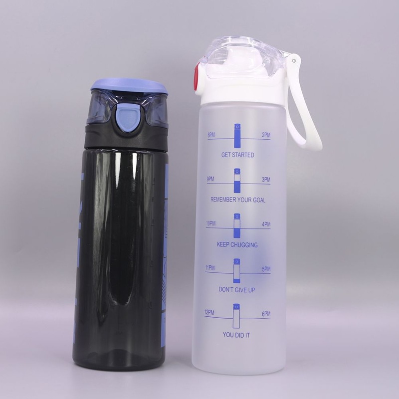 New design portable Colorful sports water bottle with handle for camping – sports water bottle and plastic water bottle price