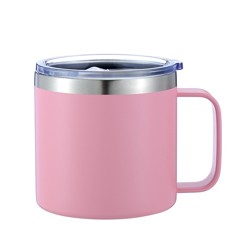 Powder Coated Tumbler Double Walled Stainless Steel Vasos Termicos Metal Cup Travel Coffee Mug with Lid – Powder Coated Tumbler and Termicos Metal Cup price