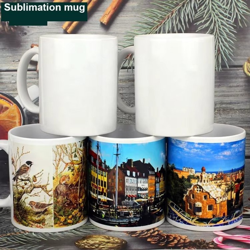 White Blank Sublimation Ceramic Mug, Coffee Mug, Custom Logo Usable – Mug and Ceramic Mug price