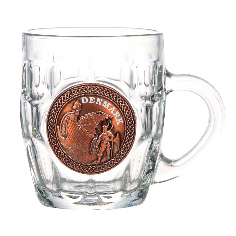 Wholesale Personalized Logo Souvenir Gifts Glass Beer Mugs Customized Glass Beer Mugs with Handle – Beer Mug with Handle and Glass Beer Mug price