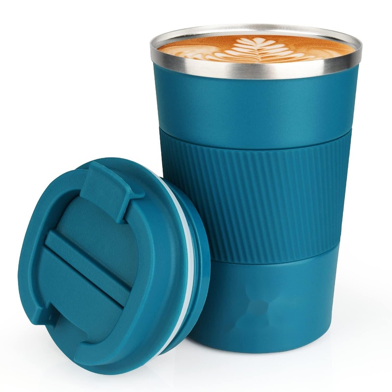 12oz Insulated Coffee Spill Proof Reusable Tumbler Cups Stainless Steel Travel Mug – Travel Mug and Reusable Tumbler price