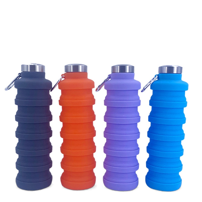 700ml/300ml Outdoor Sports Collapsible Reuseable Soft Portable Cups Silicone Water Bottle – Outdoor Sports Water Bottle and Collapsible Water Bottle price