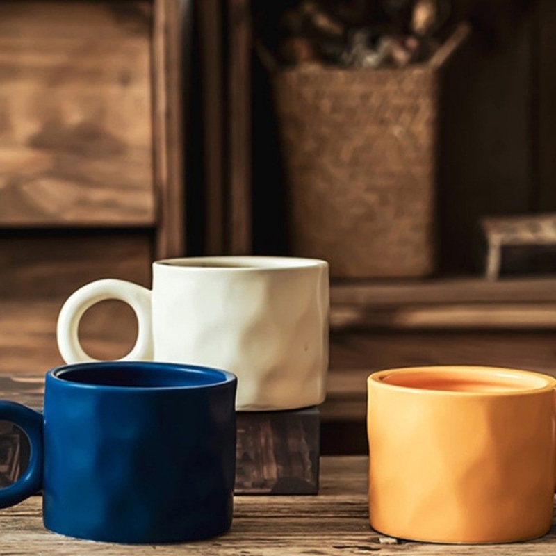 Creative 3D Cat Shaped Ceramic Coffee Cup Cute Breakfast Milk Flower Tea Cola Water Mugs Couple Gift Party Restaurant Drinkware – Ceramic Mug and Mugs Ceramic price
