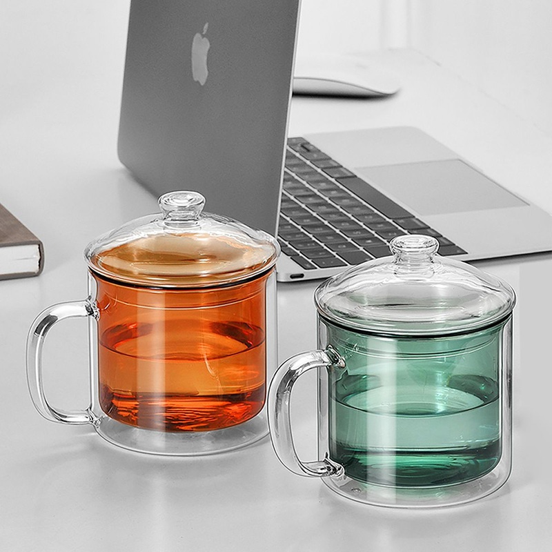 Crystal Double Wall Glass Cup/Coffee Glass Mug Borosolicate Handblown – Glass Jar Cup and Glass Cup price