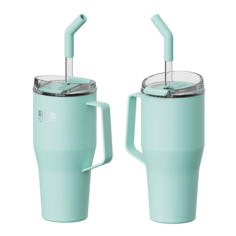 Custom 20oz Vacuum Insulated Coffee Cup Vaccuum Mug with Handle and Straw – Insulated Coffee Mug and 20oz Insulated Mug price