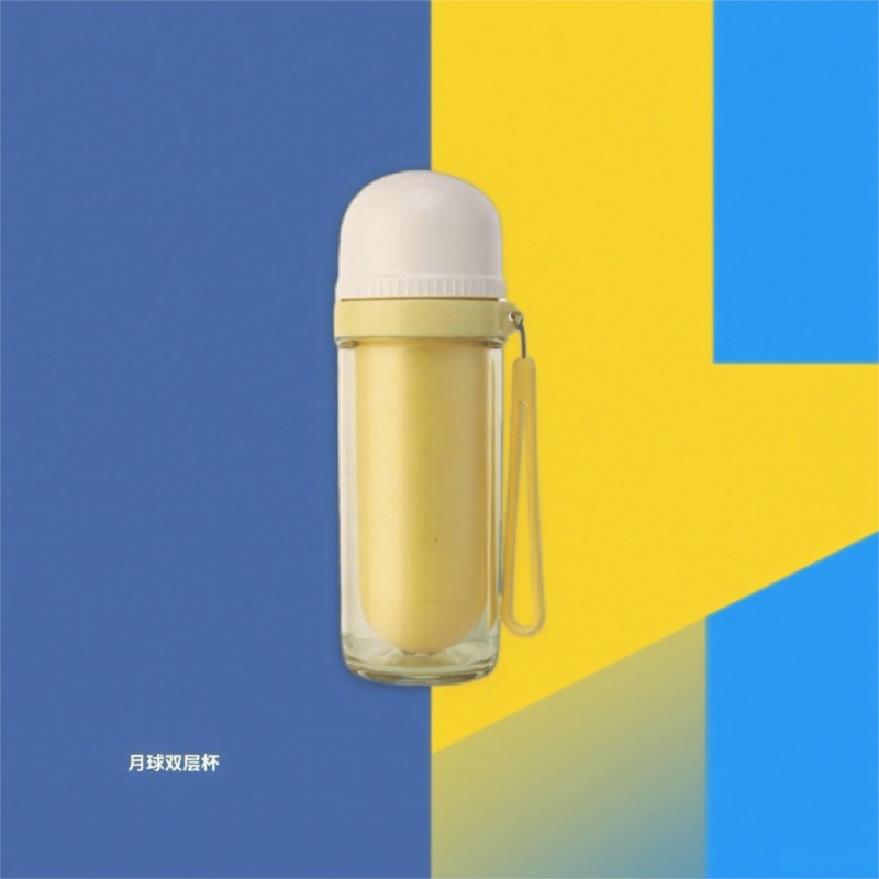 Double-Layer Polylactic Acid Water Cup Gamboge Great for Hot and Cold Drinks – Double-Layer Cup and Polylactic Acid Cup price