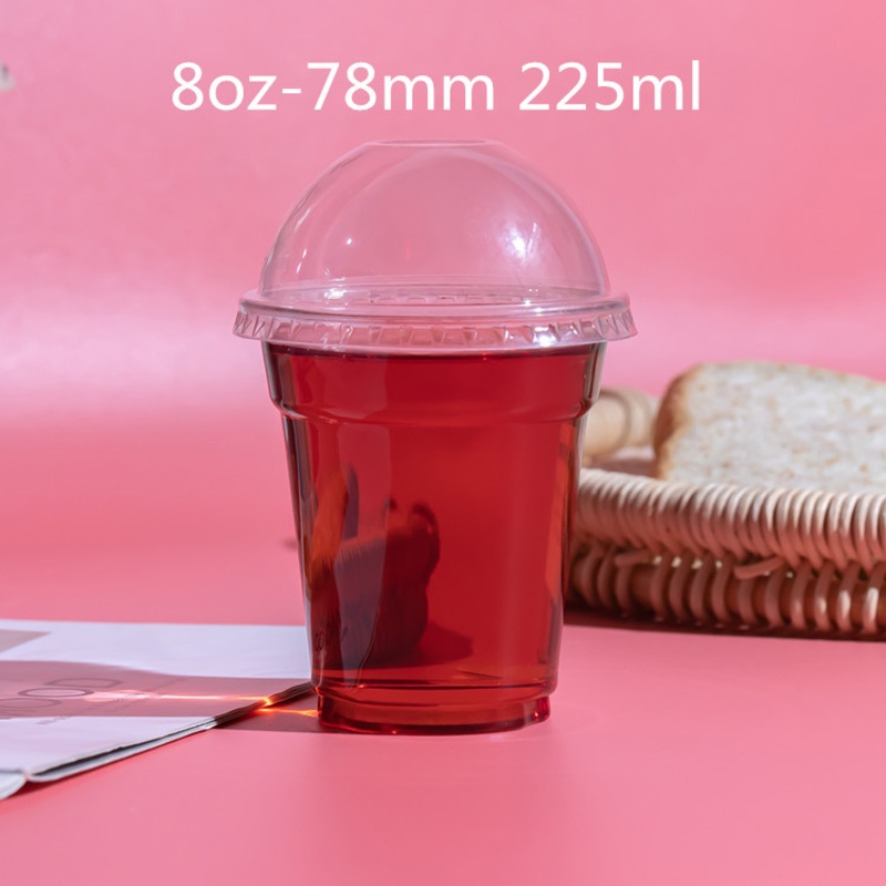Factory Price New Product 8oz 225ml Gaint Beverage Recyclied Material Pet Cup – Beverage Cup and Ice Cream Cup price