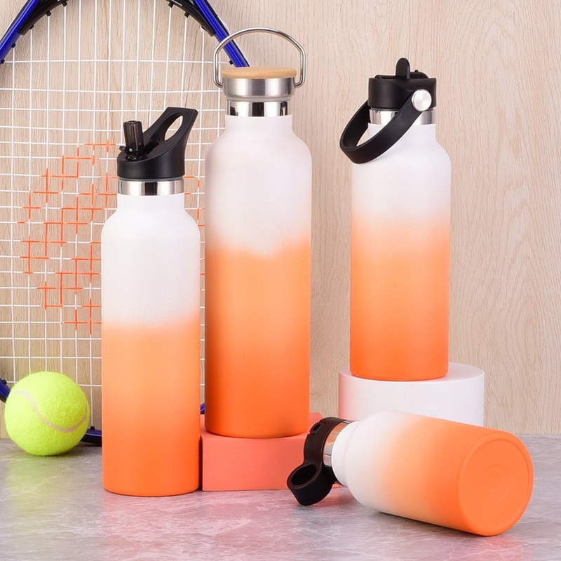 OEM Custom 304 Double Wall Vacuum Insulated Sport Stainless Steel Water Bottle with Handle Lid – Bottle with Handle Lid and Stainless Steel Water Bottle price
