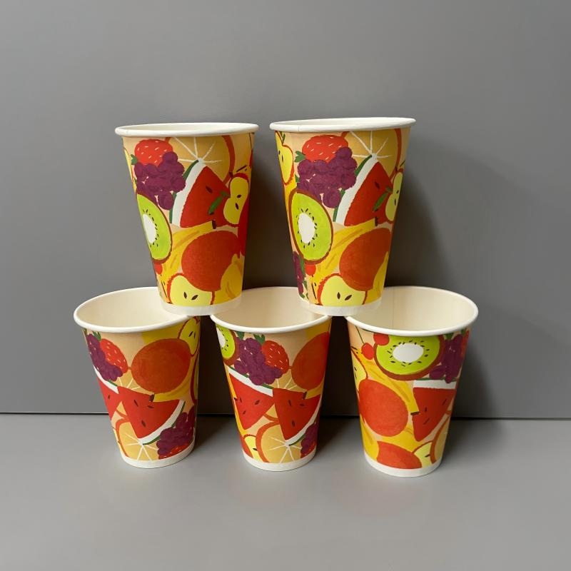 Personalized 22oz Disposable Single Wall Paper Cup for Cold Drinking Biodegradable Paper Cup – Paper Cup for Hot and Cold Drink and Disposable Coffee Cups price