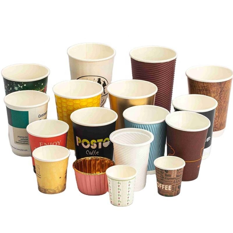 Plastic-Free Water-Based Coating Disposable Cup Paper Coffee Cup Paper Cups – Paper Cup and Coffee Packaging Paper Cups price