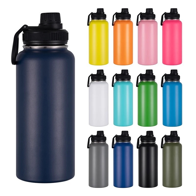 Portable Sport Gym Vacuum Flask Insulated Stainless Steel Thermal Water Bottle with Handle – Water Bottle and Stainless Steel Water Bottle price