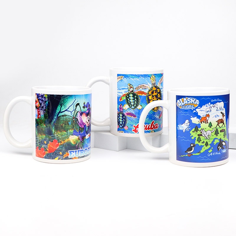 Wholesale Customized Printing Logo Tourist Souvenir 11oz Ceramic Tea Coffee Mug – Ceramic Mug and Coffee Mug price