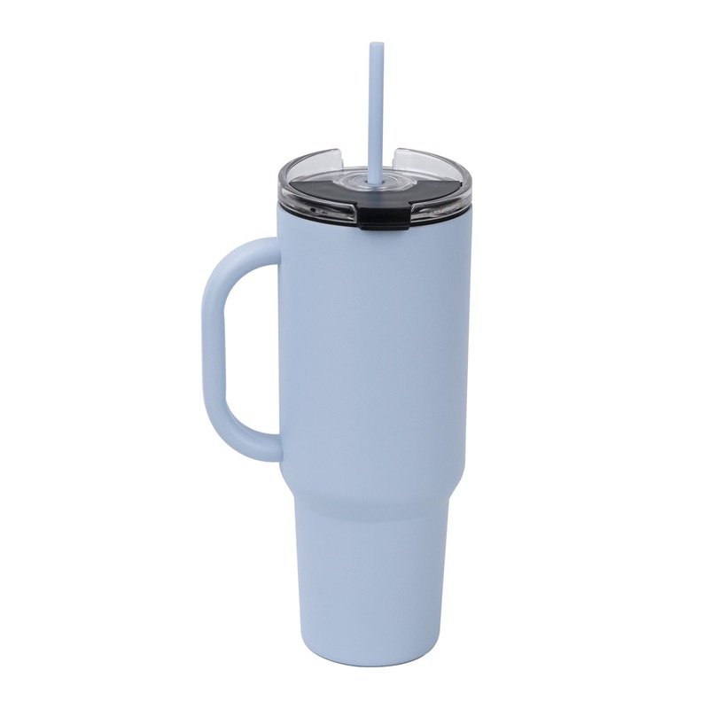 Wholesale Glass Vacuum Insulated Stainless Steel 40 Oz Cup Tumbler with Handle and Straw – Tumbler and Travel Tumbler price
