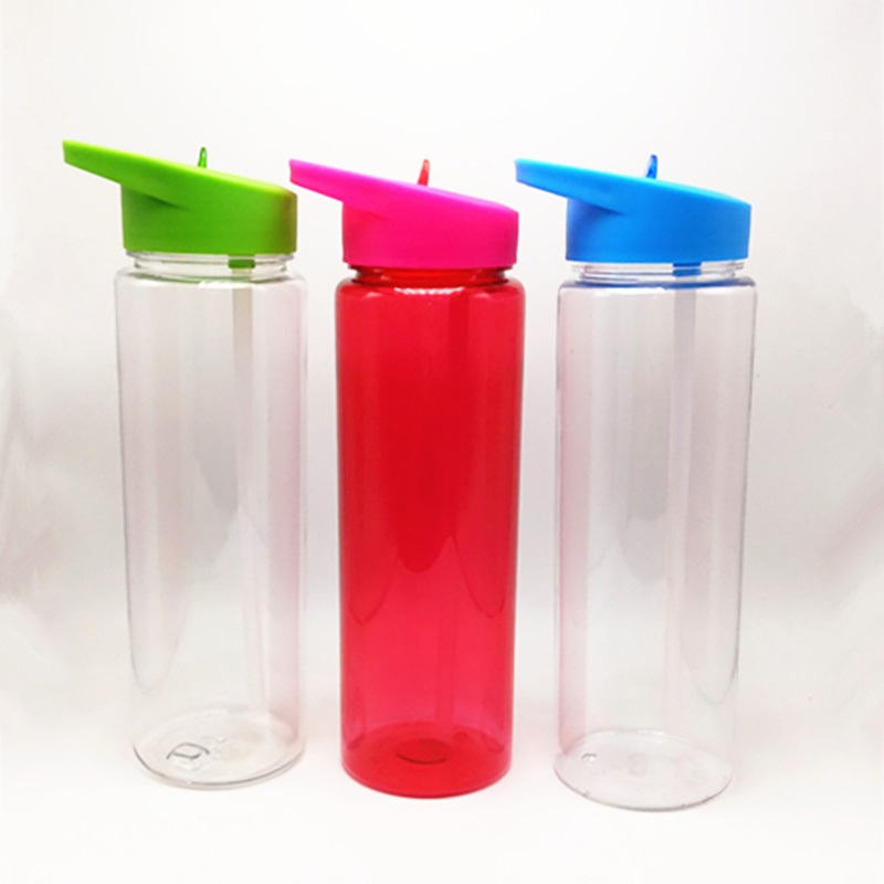 China Manufacturer Tritan Material BPA Free Lids Custom Logo Portable Plastic Water Bottle with Straw – Plastic Water Bottle and Cheapest Water Bottle price
