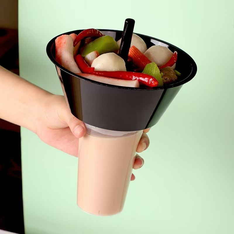 Creative Cold Drink Cup with Snack Tray – Cup and Plastic Cup price