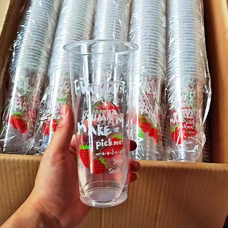 Printing Environment-Friendly Disposable Transparent Plastic Cup – Biodegradable Cup and Disposable Cup price