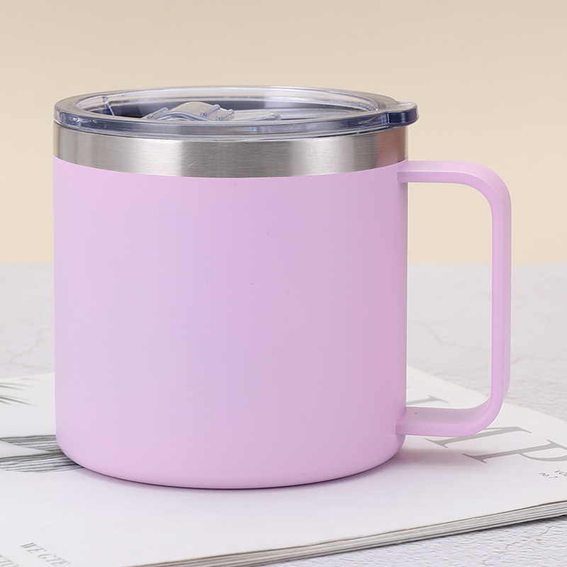 14oz Double Wall 304 Stainless Steel Thermal Travel Mug with Handle – Travel Mug and Travel Mug with Handle price