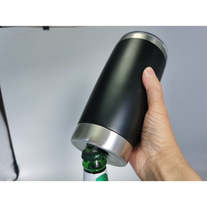 20oz Vacuum Tumbler Flask with Opener Bottom and Stainless Steel Straw for Open Beer Bottle So Easy and Long Time – Stainless Steel Tumbler and Vacuum Tumbler price