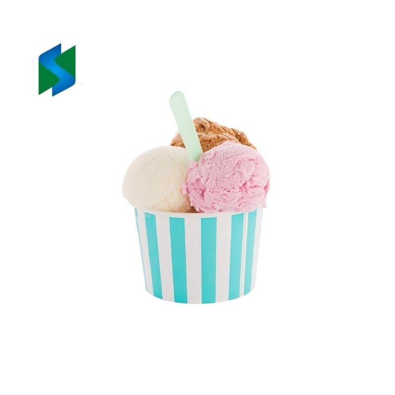 Low MOQ PE Coated Disposable Ice Cream Paper Cup Sets Jiushun Factory Supply Paper Gelato Cup with Private Logo – Paper Cup and Paper Cups with Private Logo price