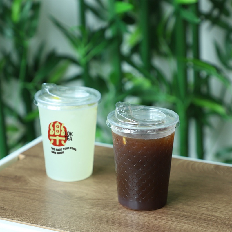 Newhigh Quality Plastic Cup 98mm Various Sizes Takeaway Packaging Cold Coffee Drinking Pet Plastic Cup – Plastic Cups and Disposable Bubble Tea Cup price