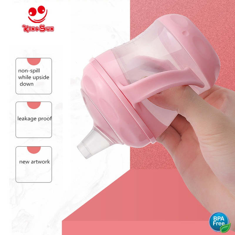 160 Ml Silicone Spout Plastic Cup Baby Training Cup – Plastic Cup and Sippy Cup price