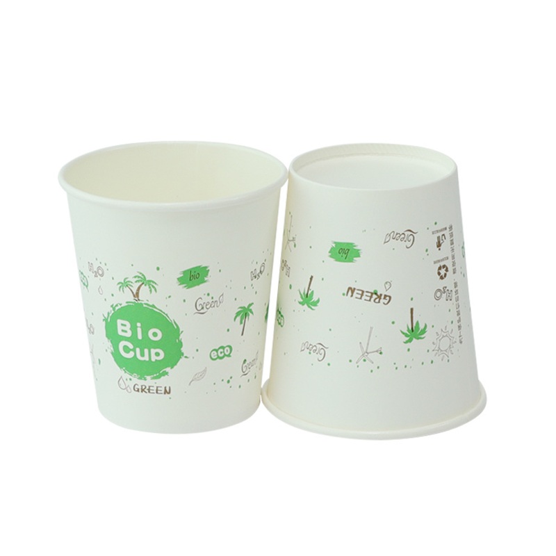 2.5oz-30oz Compostable Customized Printing Coffee Paper Cup 100% Plastic Free Paper Cup – Plastic Free Cups and Coffee Paper Cup price
