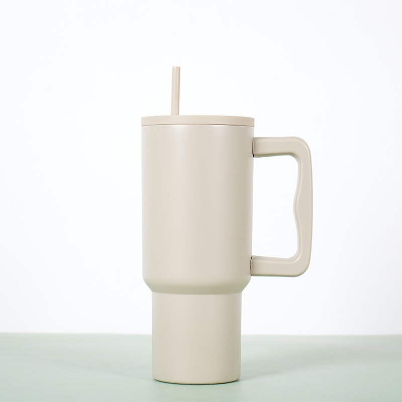 30oz Stainless Steel Insulated Tumbler with Handle Reusable Vacuum Insulated Travel Mug – Tumbler with Lid and Straw and Travel Coffee Cup price