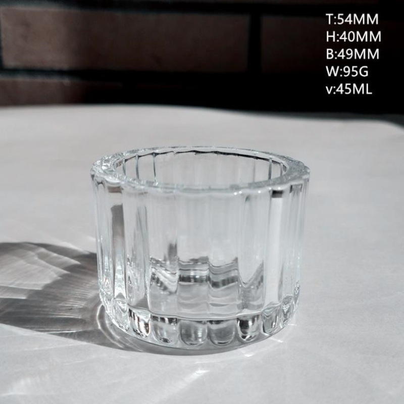 45ml Candle Holders DIY Candle Holder Glass Cup – Perfume Bottle and Glass Jar price