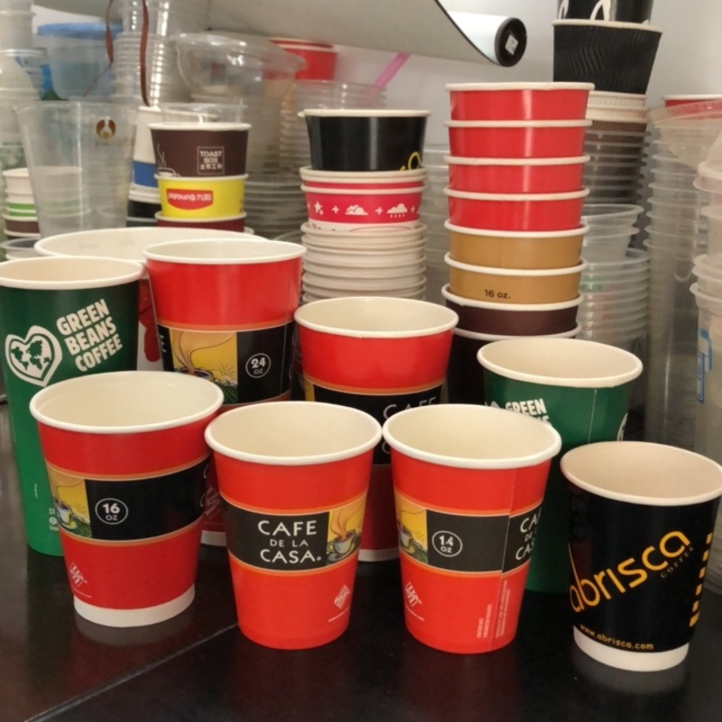 4oz 8oz 10oz 12oz 16oz 20oz 24oz Custom Printed Disposable Hot and Cold Drink Paper Cup Milk Tea Coffee Cup with Lid – Biodegradable Cheap Cup and Food Grade Paper Cups price