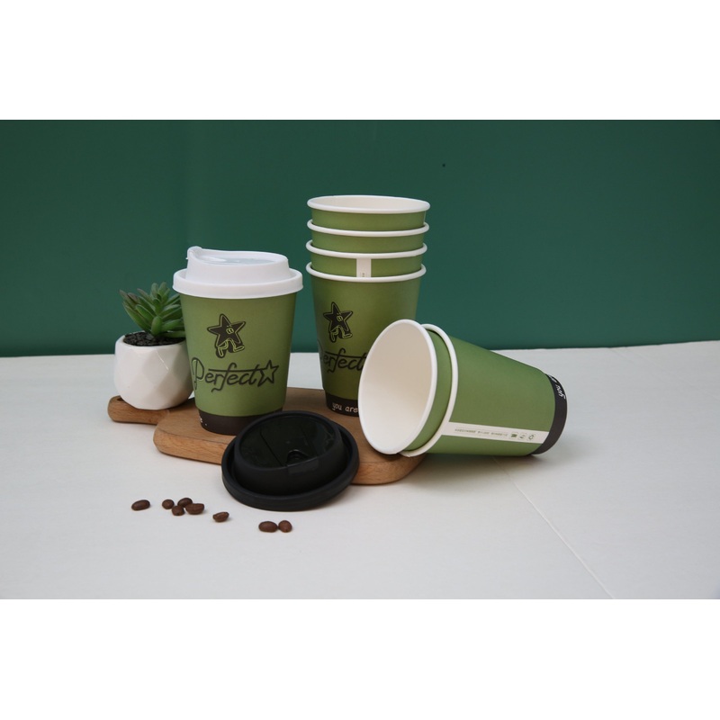 Custom 12oz Double Wallcoffee Cups for Hot Drink – Double Layer Paper Cup and Hot Drink Paper Cup price