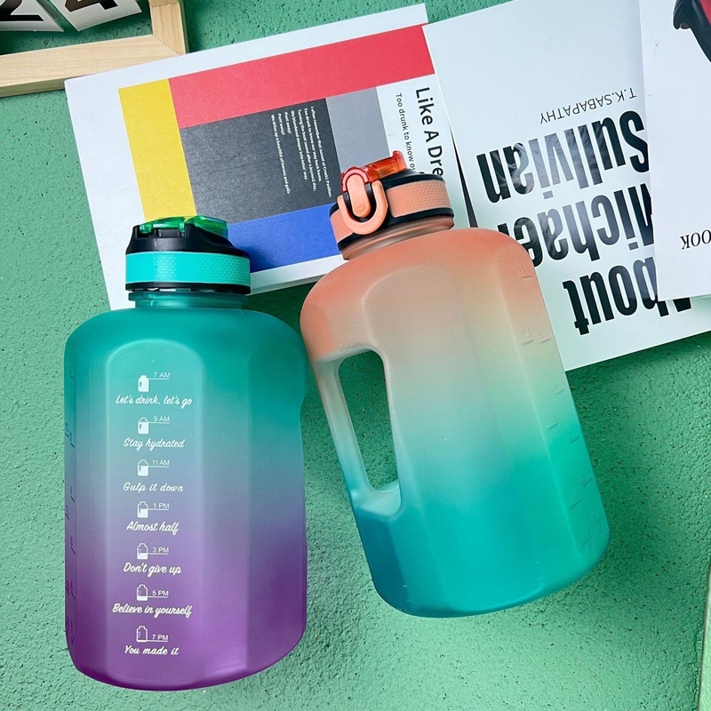 Custom Logo Sublimation Camping Drinking Large Capacity Water Bottle Sports Plastic Wholesale Gym Motivational Tritan Cycling Travel Resuable Bottle with Lids – Sport Water Bottle and Drinking Bottle price